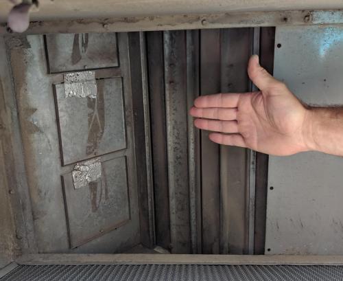 An economizer in real life.